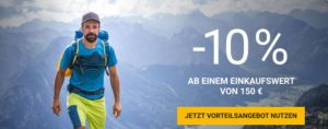 Jack Wolfskin: 10% Rabatt auf alles
