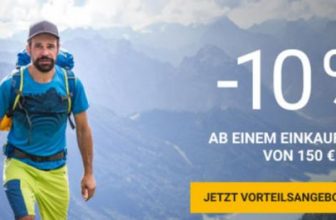 Jack Wolfskin: 10% Rabatt auf alles