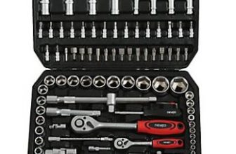 Certeo – Newpo Steckschlüsselsatz | 46 Teile | 1/4″ für nur 8,32€ inkl. Versand