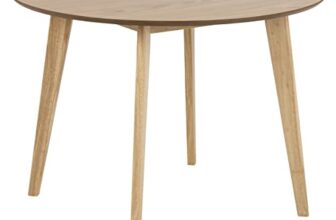 Roxanne Rundtisch: 105×76 cm, Eichenoptik nur 164,00 Euro statt 199,95 Euro