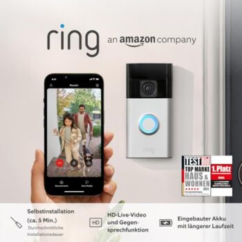 Ring Akku Videotuerklingel Mit Nachtsicht