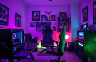 Jugend Gaming-Zimmer Einrichtung