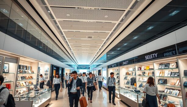 Wann darf ich im Duty-free-shop einkaufen
