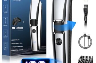 USB-Alleskönner: Männer-Trimmer mit 10 Längeneinstellungen nur 19,98 Euro statt 29,99 Euro