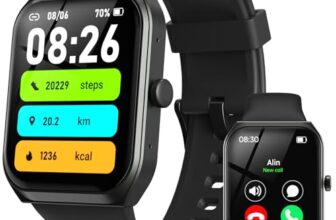 TUYOMA Smartwatch: Bluetooth, 100 Sportmodi, 280mAh Akku nur 16,98 Euro statt 29,99 Euro