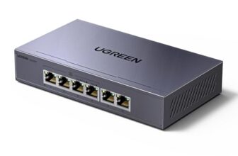 Intelligenter 4-Port POE Switch 60W für IP-Kameras nur 23,74 Euro statt 35,99 Euro