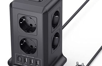 12-in-1 Steckdosenleiste mit USB-C: Sicher und Funktional nur 28,99 Euro statt 45,99 Euro