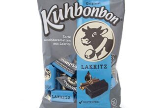 Traditionelle glutenfreie Weichkaramellen mit Lakritz nur 1,61 Euro statt 2,29 Euro