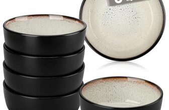 Schalen Set für 6 Personen in mattem Schwarz nur 29,99 Euro statt 49,98 Euro
