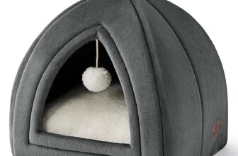 Gemütliches Katzenzelt aus weichem Flanell nur 17,99 Euro statt 31,02 Euro