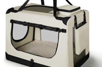 Faltbare Hundetransportbox mit Lammfell-Decke nur 37,98 Euro statt 45,21 Euro