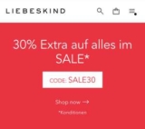 Liebeskind Berlin – 30% Extra-Rabatt auf den Sale