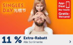 MyToys – Singles Day – 11% Rabatt auf das gesamte Sortiment (auch LEGO Sortiment) – MBW 49€
