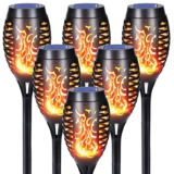 Solarleuchten für den Garten mit Flammeneffekt nur 22.99 Euro statt 29.99 Euro