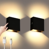 Moderne Cube Wandlampe: Kabellos, dimmbar & elegant nur 32,99 Euro statt 49,99 Euro