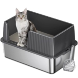 Edelstahl Katzentoilette 60×40 cm nur 53,54 Euro statt 79,98 Euro