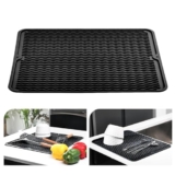 **Platzsparende Silikon-Abtropfmatte: Hygienisch & Schnell Trocknen** nur 7,97 Euro statt 9,98 Euro