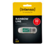 Amazon Prime – Intenso Rainbow Line 32 GB USB-Stick (USB 2.0 transparent) für nur 3,79€